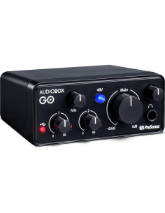 Interfaz de Audio USB-C PreSonus AudioBox GO con Software 2