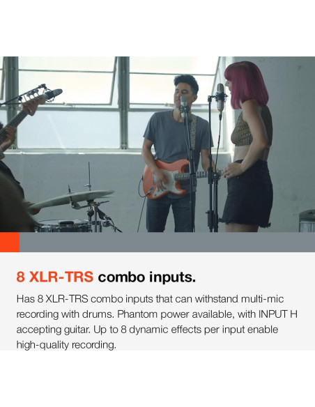 Grabadora de Audio Digital Tascam DP-24SD 24 Canales 8 Entradas XLR