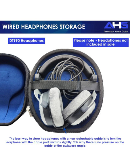 Caja de Transporte Spartan DN8PRO-XL para Auriculares Beyerdynamic