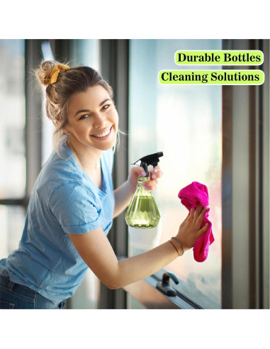 Botellas de Spray 500 ml Paeyaer - A Prueba de Fugas, 2 Pack