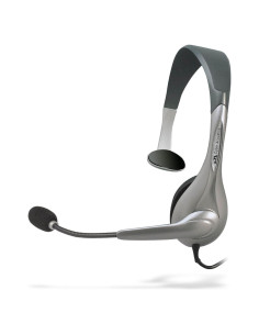 Auricular Mono USB Cyber Acoustics AC-840 con Micrófono y Cancelación de Ruido