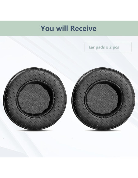 Almohadillas de Reemplazo TaoTronics TT-BH046 - Cuero y Espuma