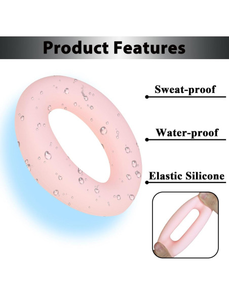 Cubiertas de silicona Adhiper para auriculares Sony WH-1000XM4 - Rosa Cubiertas de silicona Adhiper para auriculares Sony WH-1000XM4 - Rosa