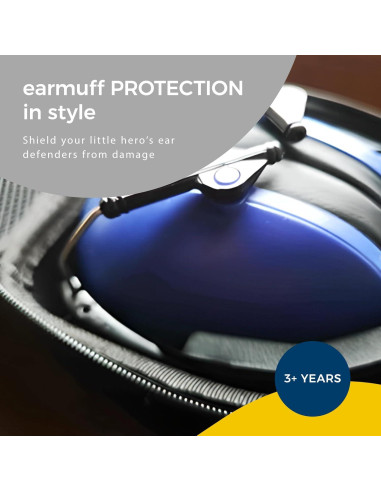 Funda de Viaje para Auriculares BANZ Niños - Magenta - Compacta y Duradera