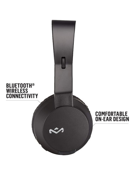 Auriculares Inalámbricos Bluetooth House of Marley Rebel Negro