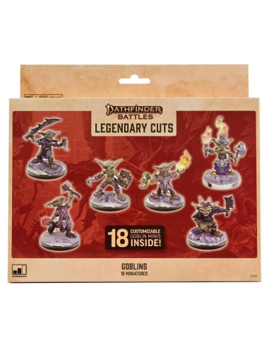 Miniaturas de Duendes WizKids Pathfinder Cortes Legendarias