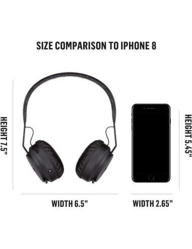 Auriculares Inalámbricos Bluetooth House of Marley Rebel Negro