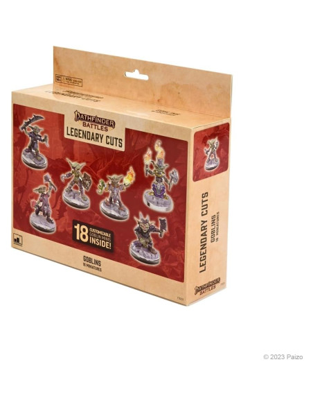 Miniaturas de Duendes WizKids Pathfinder Cortes Legendarias