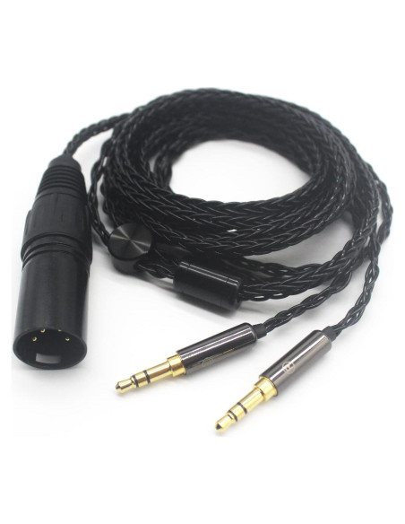 Cable de Reemplazo 4 Pines XLR Youkamoo 5m para Auriculares Hifiman
