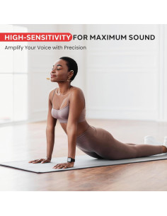 Auricular con micrófono Pyle PMHM2 - Condensador Omnidireccional 2