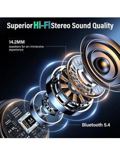 Auriculares Inalámbricos ZYHKON Z9Pro Bluetooth 5.4 IPX7 48H 2