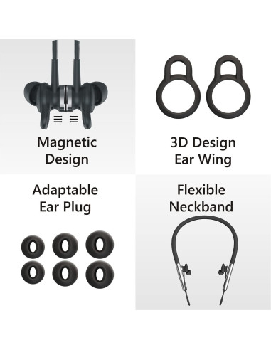 Auriculares Inalámbricos Prosonic N10 con Banda Cuello IPX5