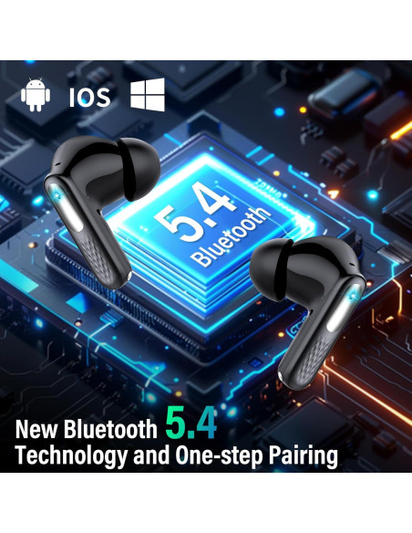 Auriculares Inalámbricos ZYHKON Z9Pro Bluetooth 5.4 IPX7 48H