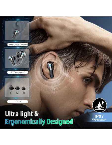 Auriculares Inalámbricos ZYHKON Z9Pro Bluetooth 5.4 IPX7 48H