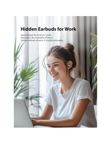 Auriculares invisibles para dormir DAGKHE Q26 Bluetooth 5.3