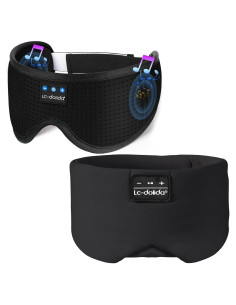 Auriculares para dormir Bluetooth 5.4 LC-dolida con máscara de seda
