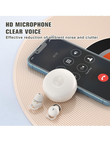 Auriculares para dormir Q26S Bluetooth 5.3 con cancelación de ruido