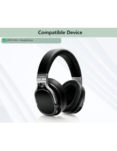 Almohadillas de Reemplazo Oppo PM3 - Tela Transpirable y Espuma 2