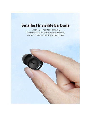 Auriculares invisibles para dormir DAGKHE Q26S Bluetooth 5.3