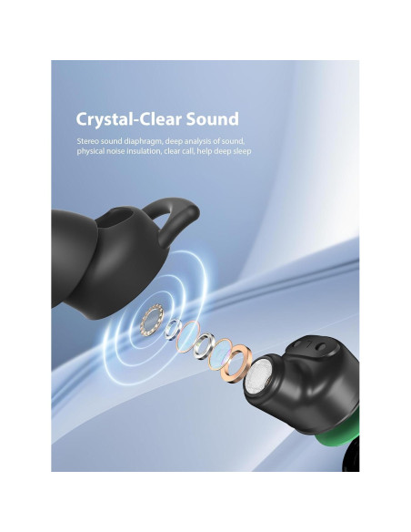 Auriculares invisibles para dormir DAGKHE Q26S Bluetooth 5.3