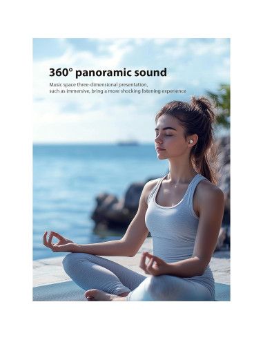 Auriculares invisibles para dormir DAGKHE Q26S Bluetooth 5.3