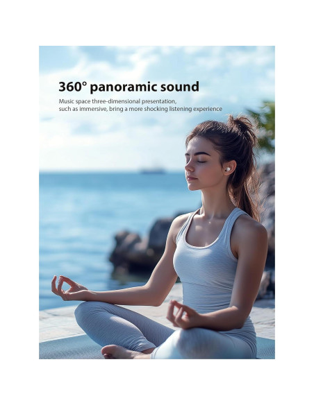 Auriculares invisibles para dormir DAGKHE Q26S Bluetooth 5.3