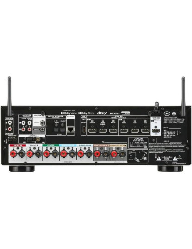 Receptor AV Denon AVR-X1800H 7.2 Canales 80W WiFi Bluetooth