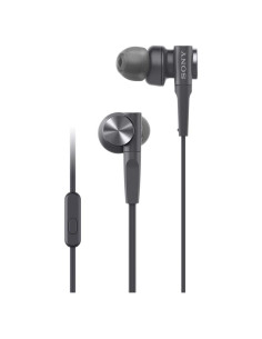 Auriculares In-Ear Sony MDR-XB55AP con Micrófono, Negro