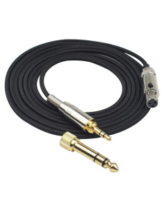 Cable de audio de reemplazo 2m Auhsuxo para AKG K240 K702