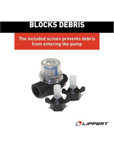 Bomba de Agua Flow Max Lippert 115V 11.36 L/min para RV