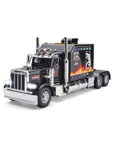 Camión Grúa Juguete OANMYJJO Diecast 1:24 con Luz y Sonido