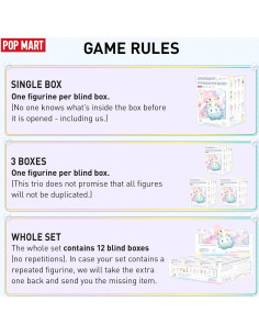 Figuras de Acción POP MART Sweet Bean Conjunto Completo 12PCS 2