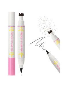 Bolígrafo Delineador de Pecas 2 en 1 - Marrón Claro - Impermeable