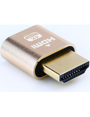 Adaptador HDMI Dummy 4K DTECH 5 Paquetes para PC y Mac