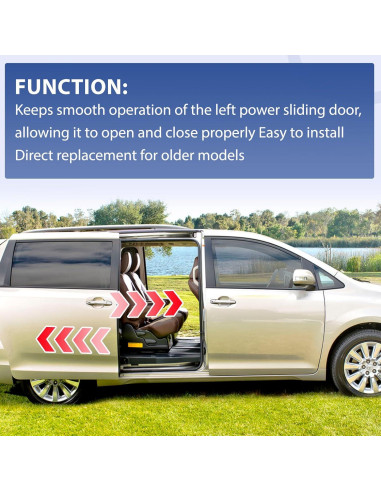 Cable de Puerta Deslizante Eléctrico Tuyicn Izquierda Toyota Sienna 2011-2020