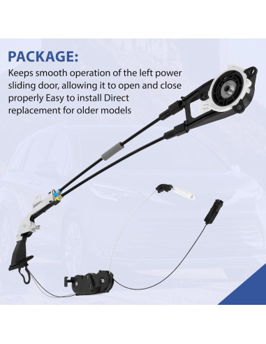 Cable de Puerta Deslizante Eléctrico Tuyicn Izquierda Toyota Sienna 2011-2020