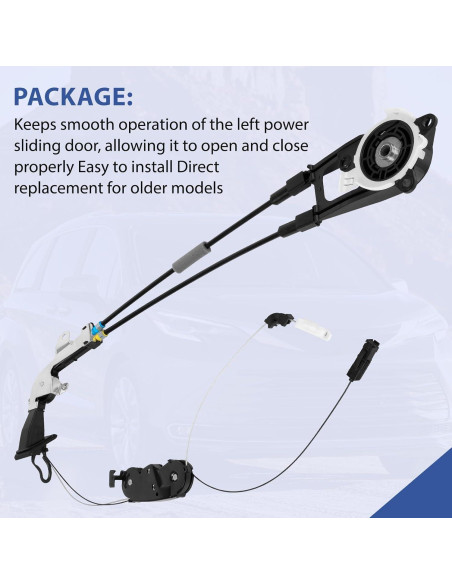 Cable de Puerta Deslizante Eléctrico Tuyicn Izquierda Toyota Sienna 2011-2020