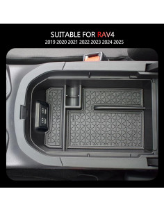 Organizador de Consola Central 3PCS AZ-Gaea para Toyota RAV4 2019-2025 2