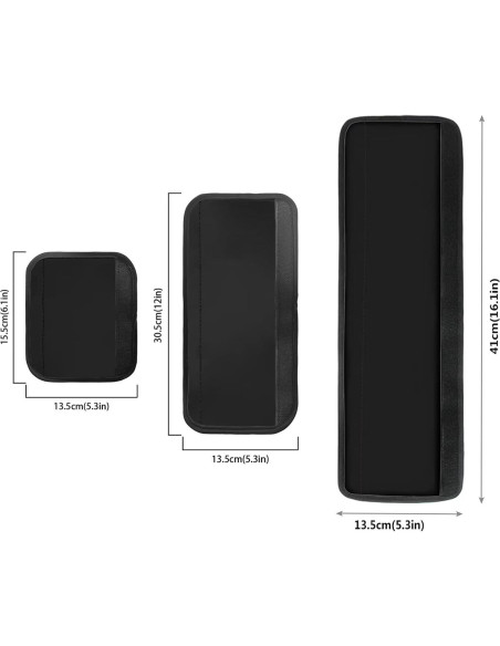 Juego de 6 Protectores de Manijas Biyejit Navidad Santa Claus