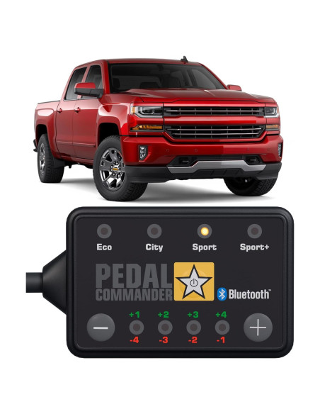 Controlador de Respuesta del Acelerador Pedal Commander PC65 para Chevrolet Silverado 2007-2018