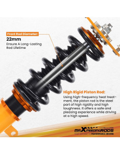 Amortiguadores Ajustables maXpeedingrods para Toyota Corolla 2017-2018 2