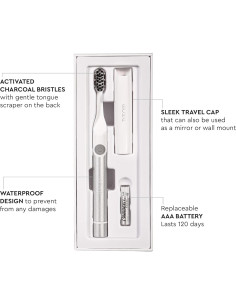 Cepillo de Dientes Eléctrico Boka Sonic - 24000 VPM, Impermeable 2
