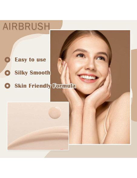 Spray Fijador de Maquillaje Airbrush Sulily 132g Natural