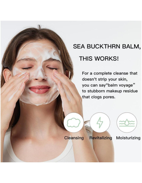 Bálsamo Limpiador Facial Ann Diary 100g - Espino Marino Hidratante