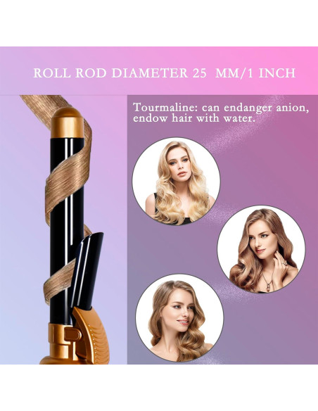 Plancha de Rizar Automática Arotelicht JFB-HJB-US1 1 Pulgada