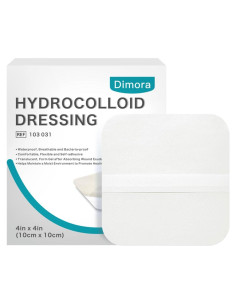 Vendaje Hidrocoloide Dimora 10 Parches 10x10 cm Estéril Impermeable