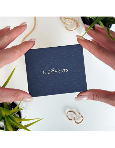 Collar Locket de Foto Personalizado Flor Plata 925 IceCarats