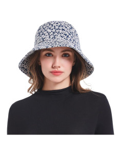 Sombrero de Cubo de Algodón para Mujer y Hombre - Playa