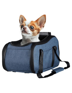 Asiento de Coche para Perros Navaris - Elevador y Cama 38x24cm