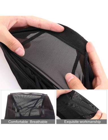 Cabeza de Maniquí de Lienzo de Corcho ZGCYSMHT 50 cm con Soporte